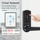 सिंगल लॉक डेडबोल्ट टीटीलॉक पासवर्ड कार्ड कुंजी के साथ ऐप नियंत्रित दरवाजे के ताले