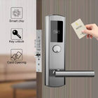 निःशुल्क पीसी सॉफ्टवेयर के साथ 304 स्टेनलेस स्टील कुंजी कार्ड होटल स्मार्ट दरवाजा ताले