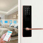 बहु रंग वैकल्पिक डिजिटल कीपैड अपार्टमेंट स्मार्ट एप के साथ स्मार्ट दरवाजा लॉक