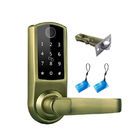 एकल लॉक डेडबोल्ट सुरक्षा इलेक्ट्रॉनिक स्मार्ट फिंगरप्रिंट दरवाजा लॉक टीटीलॉक ऐप के साथ