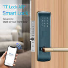 क्षारीय बैटरी अपार्टमेंट स्मार्ट दरवाज़ा बंद 72mm बिना चाबी प्रवेश द्वार लॉक