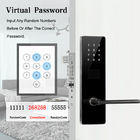 FCC ब्लूटूथ पासवर्ड डोर लॉक ANSI स्मार्ट कार्ड डोर लॉक