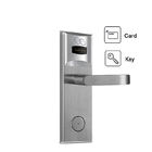 होटल इलेक्ट्रॉनिक आरएफआईडी कुंजी कार्ड दरवाज़ा बंद होटल सिस्टम के साथ स्मार्ट डेडबोल्ट कार्ड लॉक