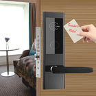 काला रंग स्टेनलेस स्टील होटल कुंजी कार्ड दरवाजे ताले 2 साल की वारंटी के साथ