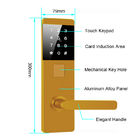 अपार्टमेंट होम ऑफिस के लिए 4 अनलॉक तरीके पासवर्ड ऐप कुंजी रहित डिजिटल दरवाजा ताला
