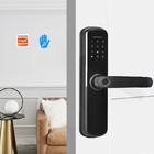 Tuya स्मार्ट लॉक होम डिजिटल कार्ड ऐप नियंत्रित दरवाज़ा बंद बायोमेट्रिक फ़िंगरप्रिंट दरवाज़ा बंद