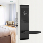 होटल के लिए ब्लैक कलर कीलेस आरएफआईडी कार्ड इलेक्ट्रॉनिक स्मार्ट डोर लॉक