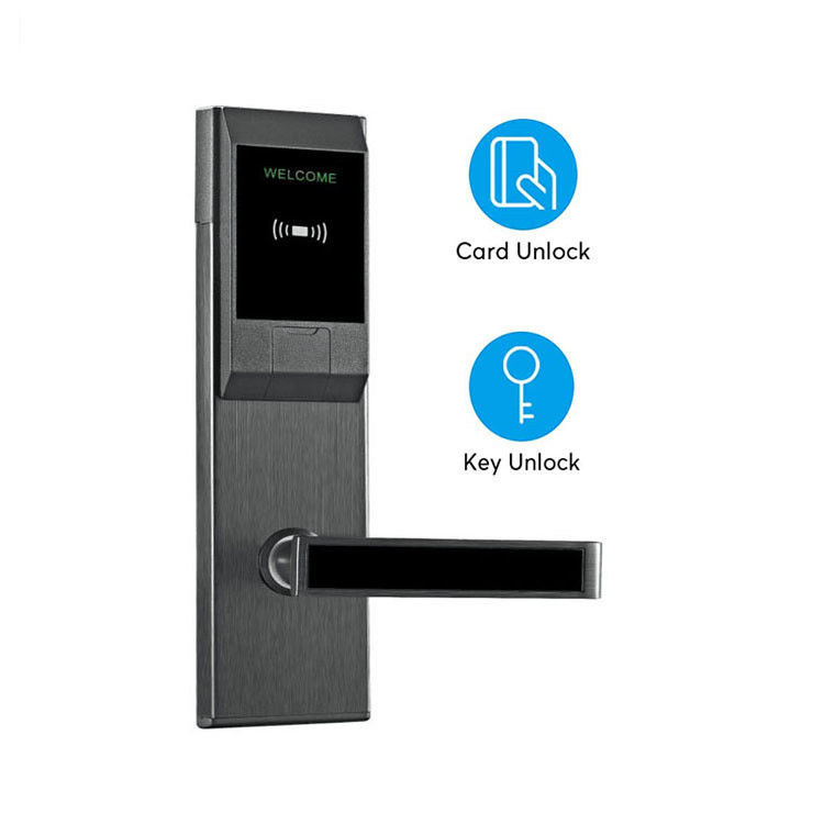 Cerraduras इलेक्ट्रॉनिक कार्ड दरवाज़ा बंद ANSI चूल अपार्टमेंट स्मार्ट लॉक
